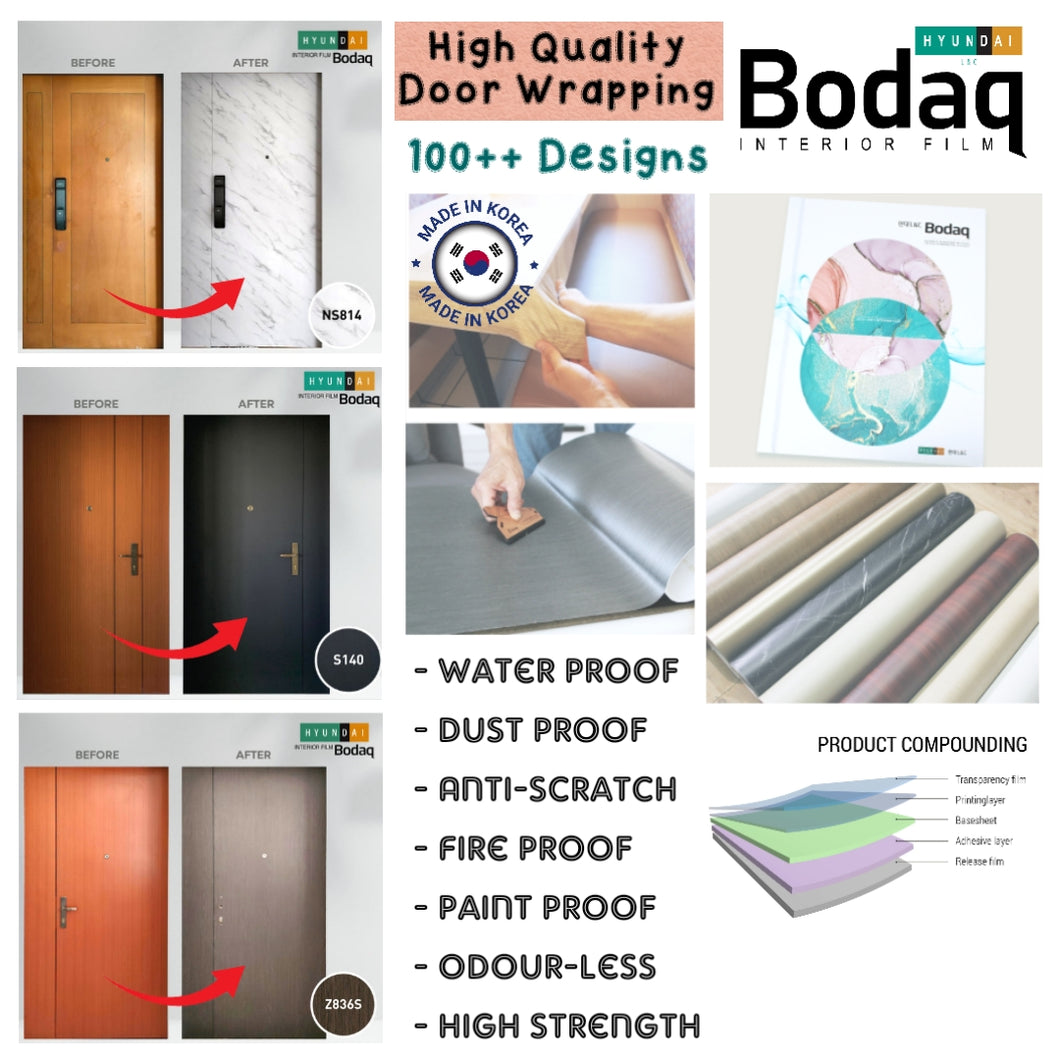 [FREE Installation] Top Quality Door & Interior Wrapping (Hyundai Bodaq / LG Hausys / 3M)
