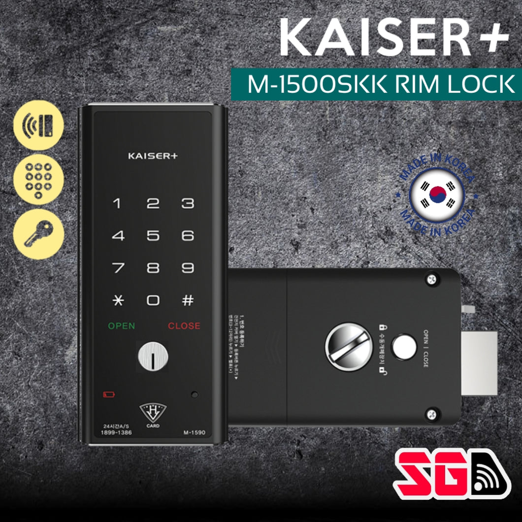 [FREE Installation] KAISER+ M1500SKK / TNK RIM Lock