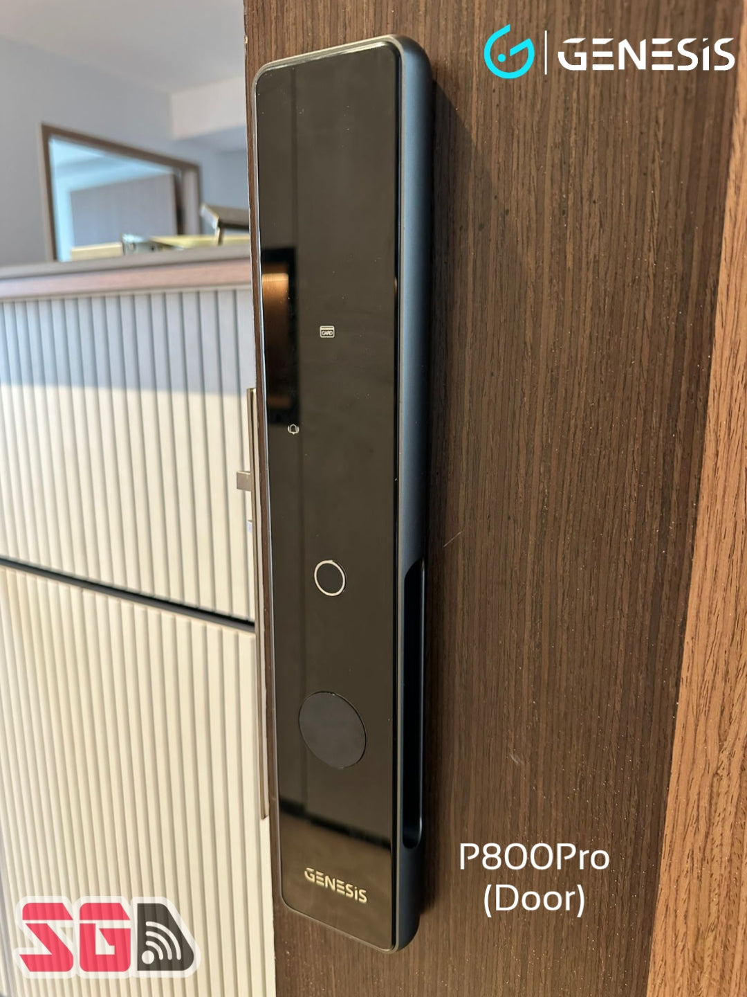 [FREE Installation] 2024 GENESIS Exodus P800Pro Ultra-slim Fire-rated Door Lock
