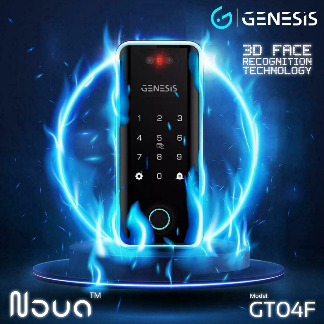 [FREE Installation] GENESIS Nova GT04F 3D Face Recognition Gate Lock