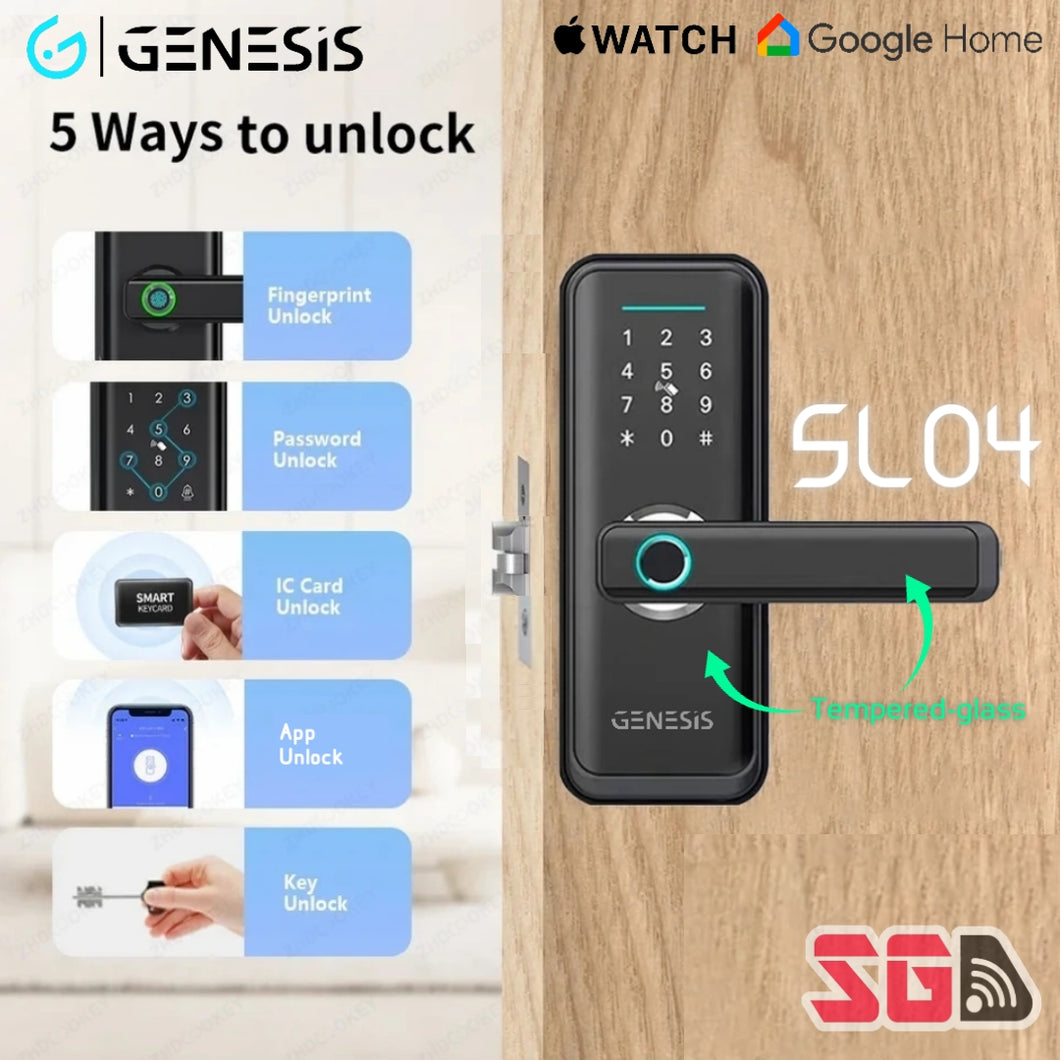 [FREE Installation] GENESIS SL04 Smart Lever Lock