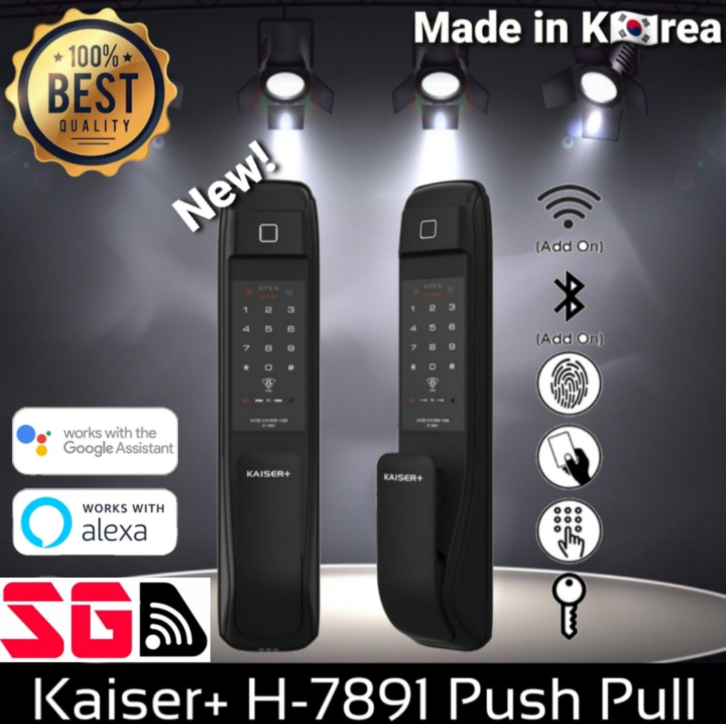 [FREE Installation] Kaiser+ H-7891 Push Pull Lock