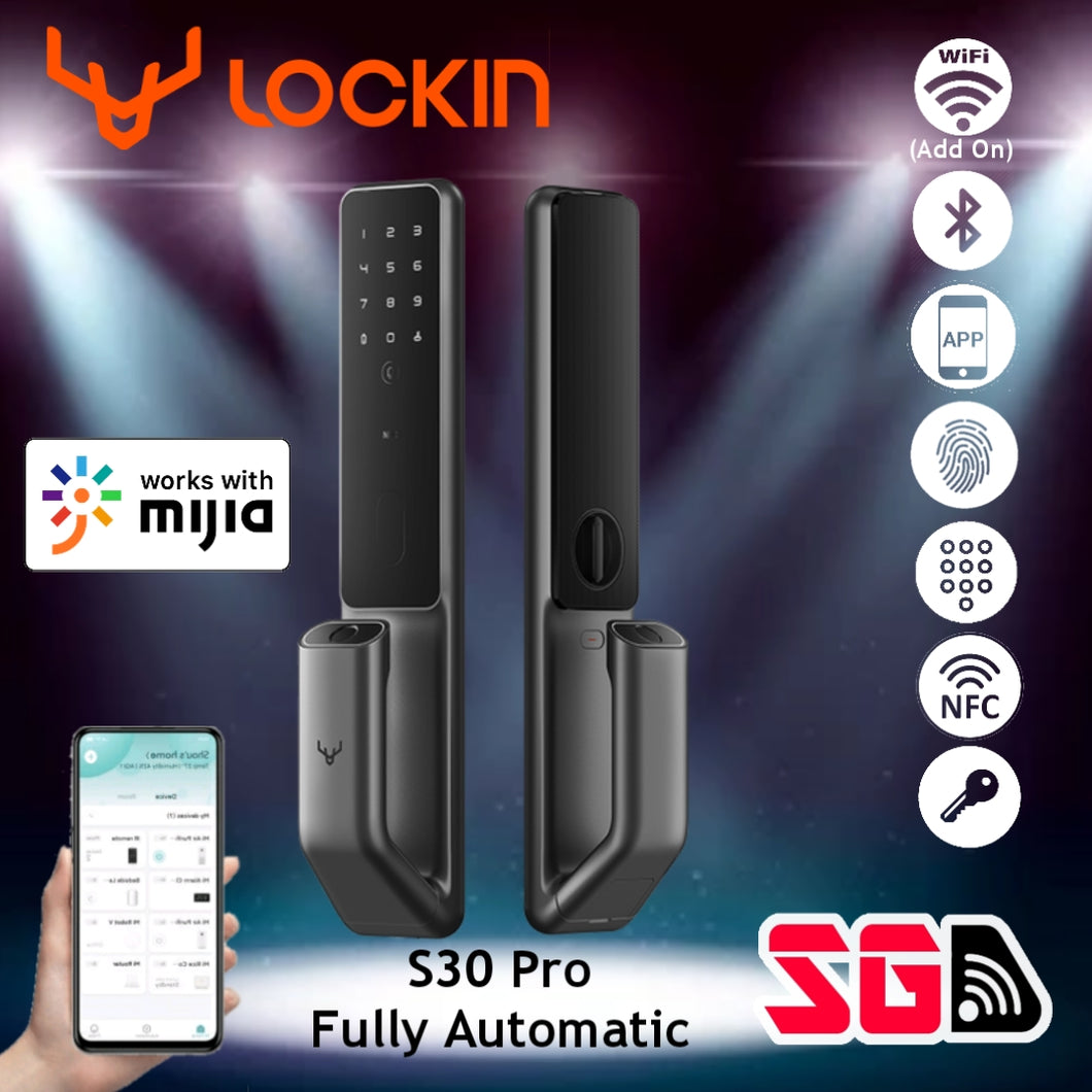 [FREE Installation] Lockin S30 Pro Fully Automatic - Global Version
