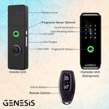 Load image into Gallery viewer, [FREE Installation] GT02X Dual Fingerprint Gate Lock - Upgraded❗️

